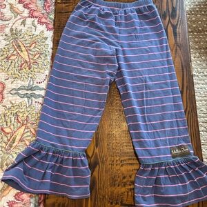 Matilda Jane Blue and Pink Ruffle Pants